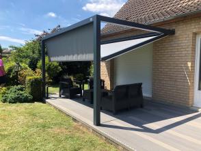 Pergola toile rétractable 