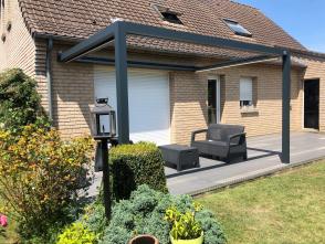 Pergola toile rétractable 